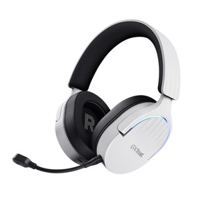 Trust Headset Headphones Wireless Gaming GXT491W Fayzo, white