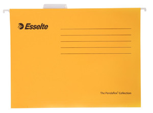 Esselte Suspension File Folder A4 Pendflex Standard 25-pack, yellow