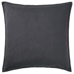 DYTÅG Cushion cover, dark grey, 65x65 cm