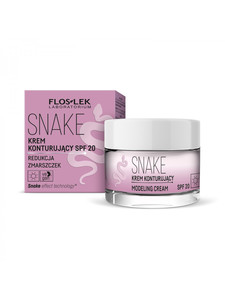 Flos-lek Snake Modeling Day Cream SPF 20 50+ 60+ Vegan 50ml