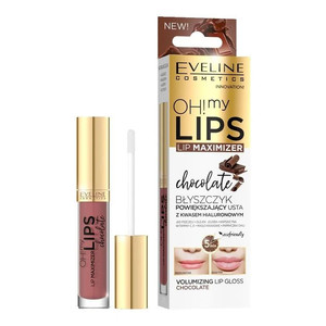 Eveline Oh!My Lips Maximizer Lip Gloss Chocolate 4.5ml