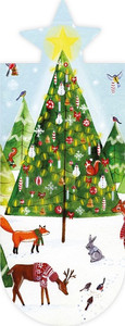 Christmas Magnetic Bookmark