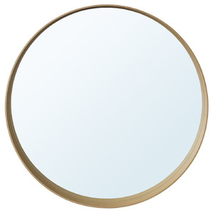 STOCKHOLM Mirror, oak veneer, 80 cm