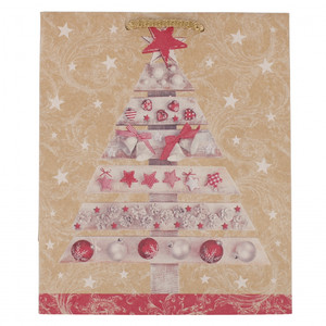 Decorative Christmas Gift Bag, Eco-Friendly, 19x23 cm, set