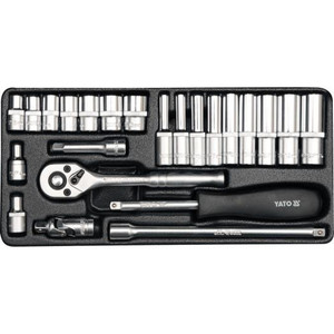 YATO Tools Set 1/4" 23pcs