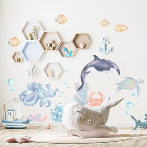 Wall Sticker Set - Ocean Animals II