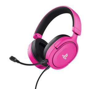 Trust GXT 498P Forta Gaming Headset For PS5, pink