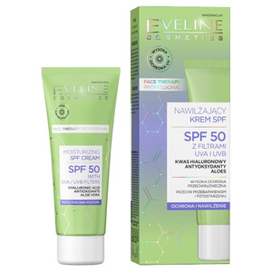 EVELINE Face Therapy Professional Moisturizing SPF 50 Cream Vegan 30ml