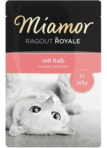 Miamor Ragout Royale Cat Food with Veal in Jelly 100g