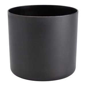 Plant Pot GoodHome 19 cm, plastic, black