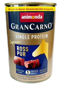 Animonda GranCarno Single Protein Pure Horse Dog Wet Food 400g