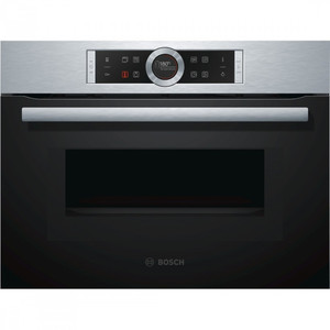 Bosch Compact Oven with Microwave function CMG633BS