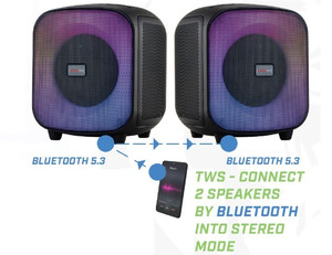 Rebeltec Bluetooth Speaker PowerCUBE 500