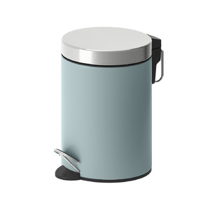 EKOLN Waste bin, light grey-turquoise, 3 l