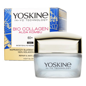 Yoskine Bio Collagen 60+ Repair & Anti-Wrinkle Night Bio-Cream 50ml