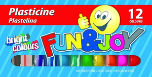Fun&Joy Plasticine 12 Colours