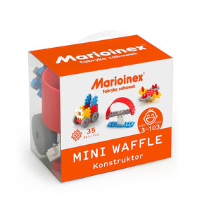 Marioinex Mini Waffle Blocks Set Constructor 35pcs 3+
