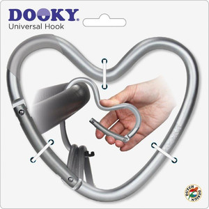 Dooky Heart Hook Matt Silver