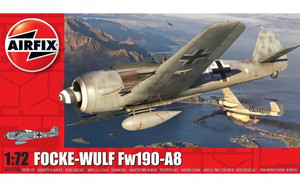 Airfiix Model Kit Focke Wulf Fw190-A8 8+