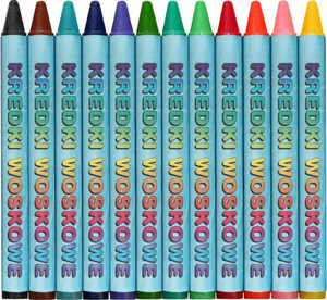 Titanum Wax Crayons 12 Colours