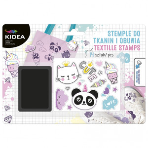 Kidea Textile Stamps 14pcs