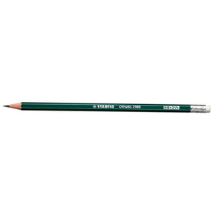 Stabilo Pencil Othello 2988/HB with Eraser 12pcs
