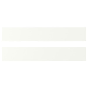 VALLSTENA Drawer front, white, 60x10 cm