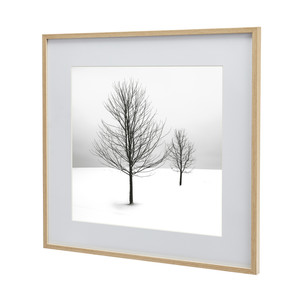 GoodHome Aluminium Picture Frame Banggi 13 x 18 cm, wood effect