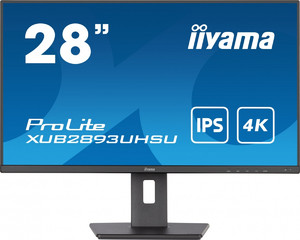 IIyama 28" Monitor XUB2893UHSU-B5 IPS 4K HDMI DP 2x2W