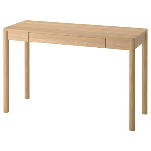 TONSTAD Desk, oak veneer, 120x47 cm