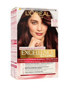 L'Oreal Excellence Creme Hair Dye 5.15 Cool Brown