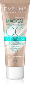 Eveline Magical CC Cream Foundation No.52 Medium Beige 30ml