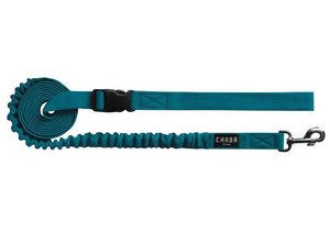 CHABA Jogging Dog Leash Bungee Leash 16, sea