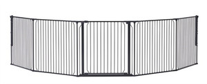 Baby Dan Carl Wide XXX outdoor safety gate, black
