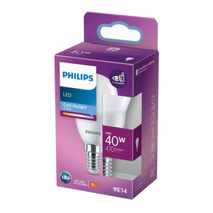 Philips LED Bulb P45 E14 470 lm 6500 K