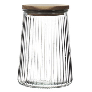 Eco-Friendly Storage Jar Acacia 950 ml