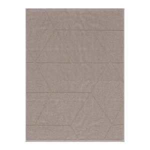 GoodHome Bath Mat Drina 50 x 70 cm, taupe