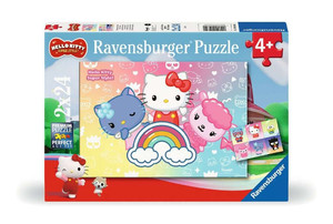 Ravensburger Children's Puzzle 2x24 pieces Hello Kitty 4+
