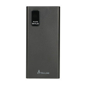 Extralink Power Bank Powerbank EPB-067B USB-C, black