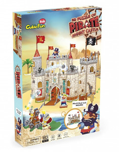 Cubic Fun 3D Puzzle of Pirate Knight Castle 7+