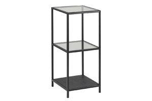 Shelving Unit Seaford II, black