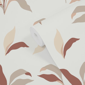 GoodHome Vinyl Wallpaper on Fleece Naive, palms