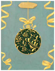 Decorative Christmas Gift Bags, 18x23 cm, Pack of 10