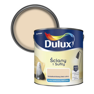 Dulux Walls & Ceilings Matt Latex Paint 2.5l peach no sugar