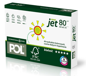 Pol Lux Copy Printer Paper Prime Jet A4 80g 500 Sheets