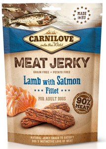 Carnilove Dog Snacks Meat Jerky Lamb & Salmon Fillet 100g