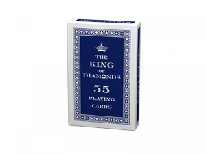 Muduko Playing Cards The King of Diamonds 55 Cards, 1 decl, assorted colours 12+
