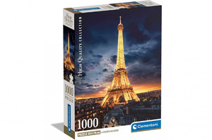 Clementoni Jigsaw Puzzle Compact Eiffel Tower 1000pcs 7+