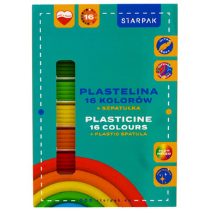 Starpak Plasticine 16 Colours