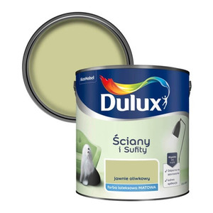 Dulux Walls & Ceilings Matt Latex Paint 2.5l openly olive